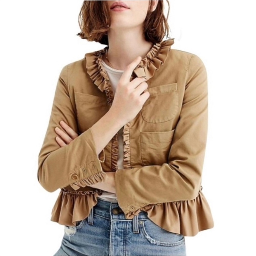 J. Crew Ruffle Going Out Blazer - Picture 11 of 11
